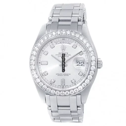 High-end Replica Rolex Day-date 18946 Automatic Movement 39mm Platinum Case Mens/unisex Watch