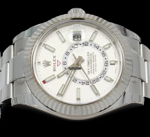 Swiss Replica Rolex Sky-dweller 326934 Automatic Movement 42mm Steel Case Mens/unisex Watch - Image 10