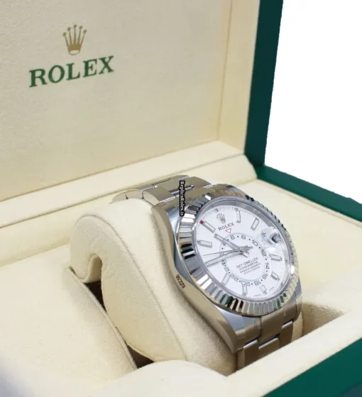 Swiss Replica Rolex Sky-dweller 326934 Automatic Movement 42mm Steel Case Mens/unisex Watch - Image 2
