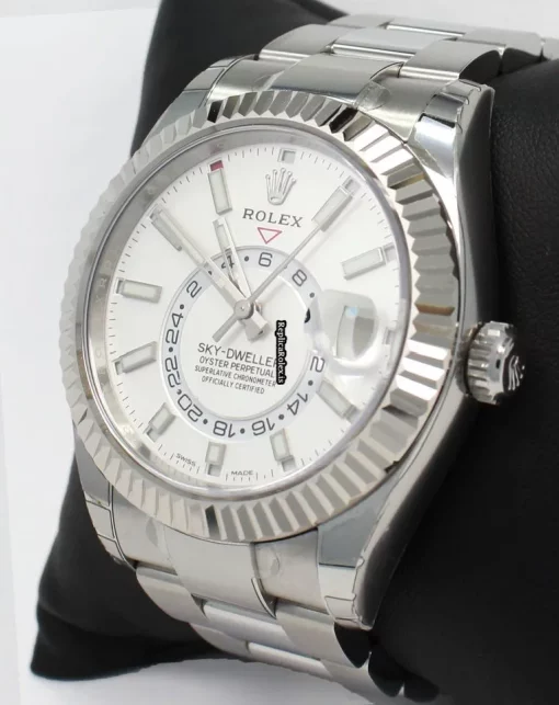 Swiss Replica Rolex Sky-dweller 326934 Automatic Movement 42mm Steel Case Mens/unisex Watch - Image 9