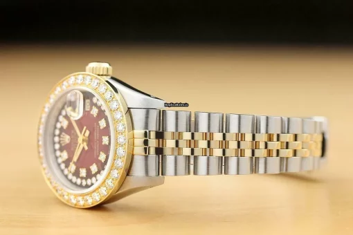 Lovely Replica Rolex Lady-datejust 69173 Caliber 2135 Automatic Movement 26mm Steel Case Womens Watch - Image 4