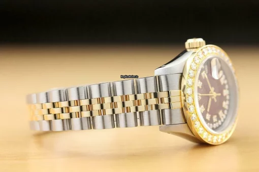 Lovely Replica Rolex Lady-datejust 69173 Caliber 2135 Automatic Movement 26mm Steel Case Womens Watch - Image 7
