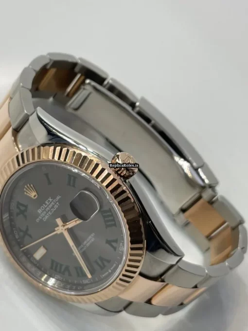 High-end Replica Rolex Datejust II 126331 Caliber 3235 Automatic Movement 41mm Gold/steel Case Mens/unisex Watch - Image 2