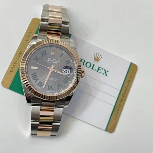 High-end Replica Rolex Datejust II 126331 Caliber 3235 Automatic Movement 41mm Gold/steel Case Mens/unisex Watch - Image 7