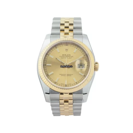 Reliable Replica Rolex Datejust 116233 Caliber 3135 Automatic Movement 36mm Gold/steel Case Mens/unisex Watch
