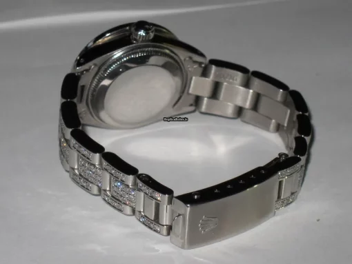 Pleasing Fake Rolex Datejust Self Winding Automatic 26mm Steel Case Womens Watch - Image 5