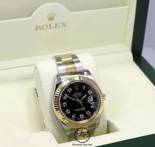 Affordable Copies Rolex Datejust II 116333 Automatic Movement 41mm Gold/steel Case Watch - Image 5
