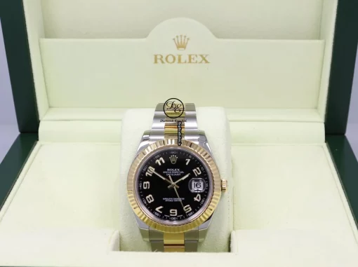 Affordable Copies Rolex Datejust II 116333 Automatic Movement 41mm Gold/steel Case Watch - Image 6