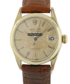 Marvellous Fake Rolex Oyster Precision 6466 Automatic Movement 34mm Steel Case Watch