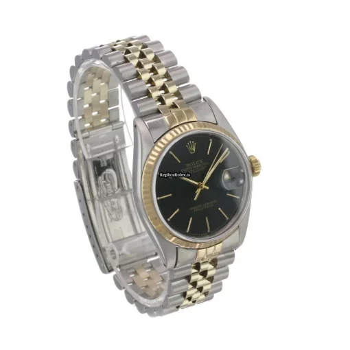 Superior Replica Rolex Datejust Caliber 3035 Automatic Movement 36mm Gold/steel Case Mens/unisex Watch - Image 6