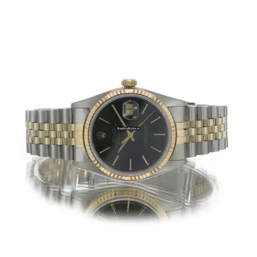 Superior Replica Rolex Datejust Caliber 3035 Automatic Movement 36mm Gold/steel Case Mens/unisex Watch - Image 8