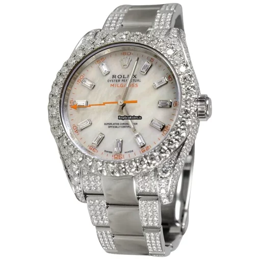 Popular Replica Rolex Milgauss 116400 Caliber 3131 Automatic Movement 40mm Steel Case Mens/unisex Watch