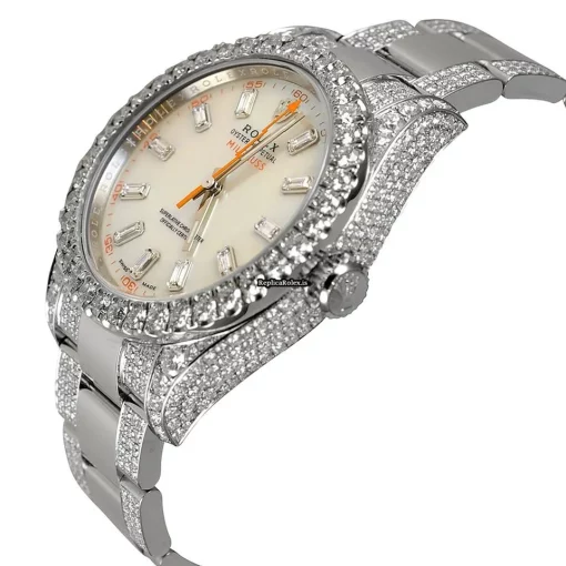 Popular Replica Rolex Milgauss 116400 Caliber 3131 Automatic Movement 40mm Steel Case Mens/unisex Watch - Image 2