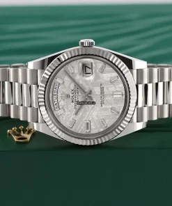 Perfect Fake Rolex Day-date 40 228239 Caliber 3255 Automatic Movement 40mm White Gold Case Mens/unisex Watch