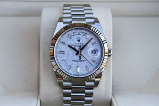 Perfect Fake Rolex Day-date 40 228239 Caliber 3255 Automatic Movement 40mm White Gold Case Mens/unisex Watch - Image 2