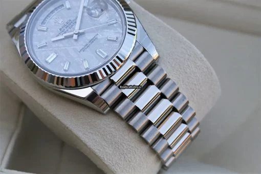 Perfect Fake Rolex Day-date 40 228239 Caliber 3255 Automatic Movement 40mm White Gold Case Mens/unisex Watch - Image 3