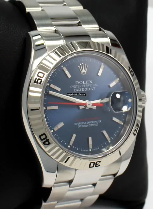 Incredible Replica Rolex Datejust Turn-o-graph 116264 Automatic Movement 36mm Steel Case Watch - Image 5