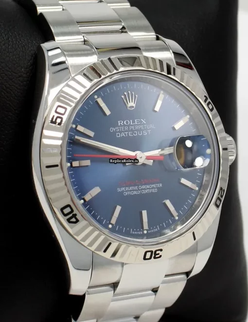 Incredible Replica Rolex Datejust Turn-o-graph 116264 Automatic Movement 36mm Steel Case Watch - Image 6