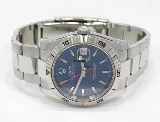 Incredible Replica Rolex Datejust Turn-o-graph 116264 Automatic Movement 36mm Steel Case Watch - Image 9