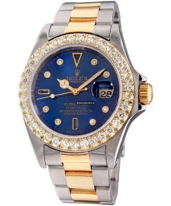 Excellent Fake Rolex Submariner Self Winding Automatic 40mm Gold/steel Case Mens/unisex Watch