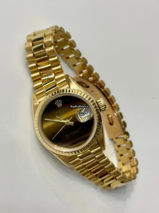Excellent Replica Rolex Lady-datejust 69178 Automatic Movement 26mm Yellow Gold Case Womens Watch