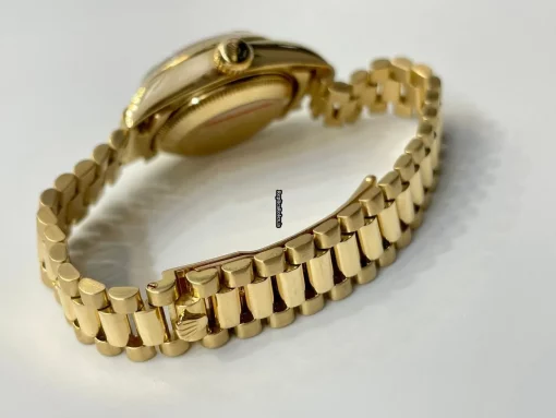 Excellent Replica Rolex Lady-datejust 69178 Automatic Movement 26mm Yellow Gold Case Womens Watch - Image 3