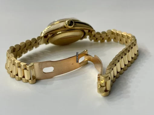 Excellent Replica Rolex Lady-datejust 69178 Automatic Movement 26mm Yellow Gold Case Womens Watch - Image 4