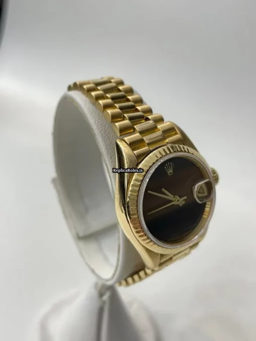 Excellent Replica Rolex Lady-datejust 69178 Automatic Movement 26mm Yellow Gold Case Womens Watch - Image 8