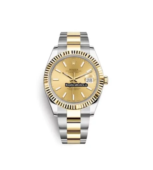 Popular Fake Rolex Datejust 126333 Caliber 3235 Automatic Movement 41mm Gold/steel Case Mens/unisex Watch