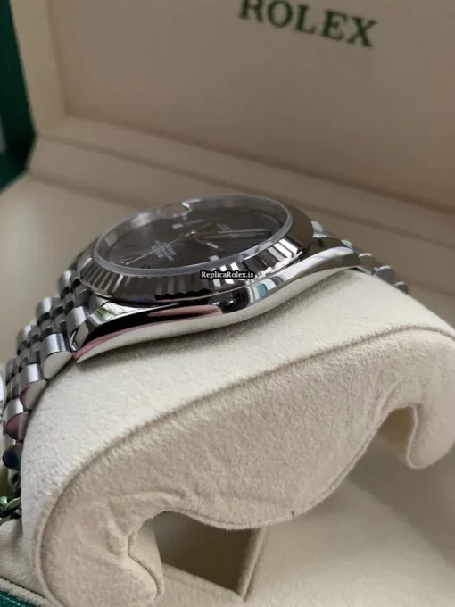 Fabulous Fake Rolex Datejust 126334 Caliber 3235 Automatic Movement 41mm Steel Case Mens/unisex Watch - Image 4