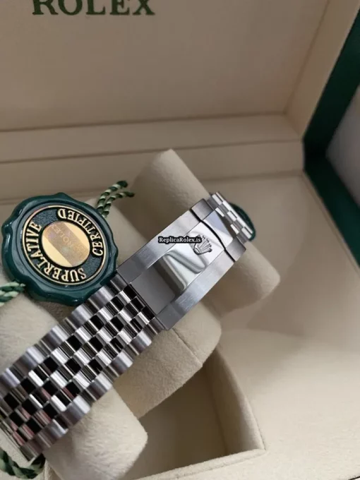 Fabulous Fake Rolex Datejust 126334 Caliber 3235 Automatic Movement 41mm Steel Case Mens/unisex Watch - Image 5