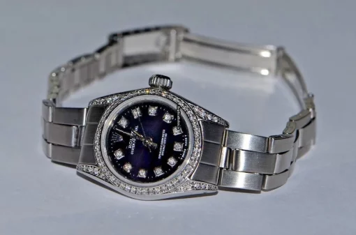 Great Fake Rolex Oyster Perpetual Self Winding Automatic 26mm Steel Case Womens Watch - Image 5