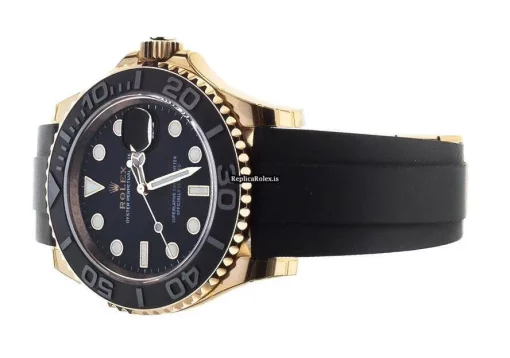 Swiss Knockoff Rolex Yacht-master 40 116655 Automatic Movement 40mm Rose Gold Case Mens/unisex Watch - Image 3