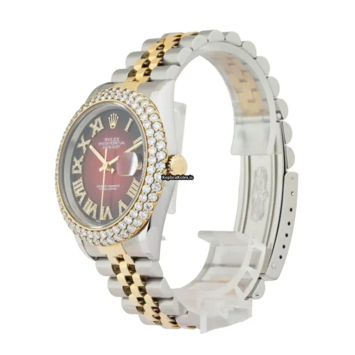 Distinctive Fakes Rolex Datejust 16233 Caliber 3135 Automatic Movement 36mm Gold/steel Case Mens/unisex Watch - Image 2