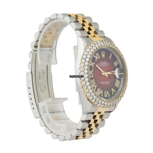 Distinctive Fakes Rolex Datejust 16233 Caliber 3135 Automatic Movement 36mm Gold/steel Case Mens/unisex Watch - Image 6