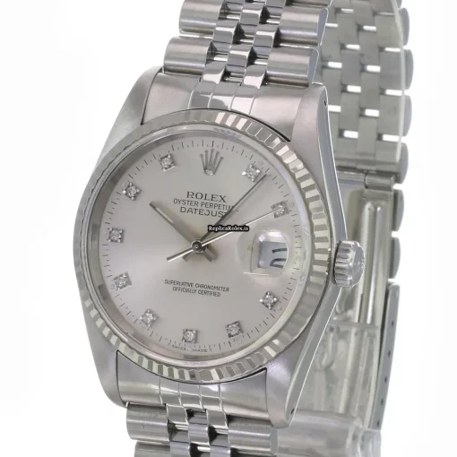Neat Fake Rolex Datejust 16234 Caliber 3135 Automatic Movement 36mm Steel Case Mens/unisex Watch - Image 2
