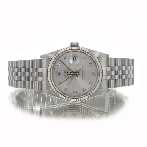 Neat Fake Rolex Datejust 16234 Caliber 3135 Automatic Movement 36mm Steel Case Mens/unisex Watch - Image 8