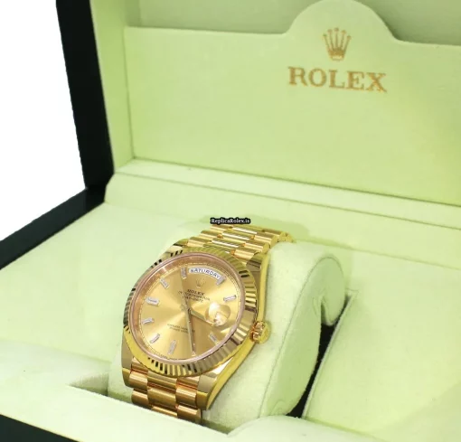 Discount Fakes Rolex Day-date 40 228238 Automatic Movement 40mm Yellow Gold Case Mens/unisex Watch - Image 5