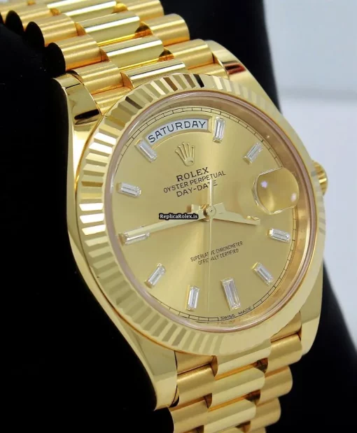 Discount Fakes Rolex Day-date 40 228238 Automatic Movement 40mm Yellow Gold Case Mens/unisex Watch - Image 6