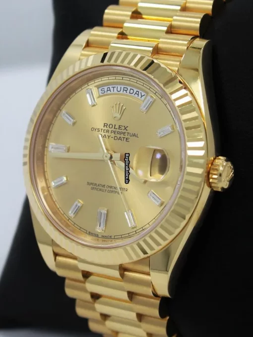 Discount Fakes Rolex Day-date 40 228238 Automatic Movement 40mm Yellow Gold Case Mens/unisex Watch - Image 8