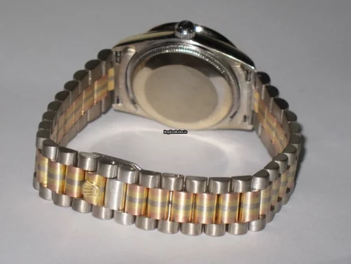 Luxury Fake Rolex Datejust Self Winding Automatic 31mm Yellow Gold Case Womens Watch - Image 6