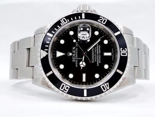 Reliable Fake Rolex Submariner Date 16610 Automatic Movement 40mm Steel Case Mens/unisex Watch - Image 6