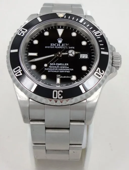 Fabulous Replicas Rolex Sea-dweller 4000 16600 Automatic Movement 40mm Steel Case Mens/unisex Watch - Image 3