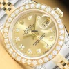 Neat Fakes Rolex Lady-datejust 69173 Caliber 2135 Automatic Movement 26mm Steel Case Womens Watch