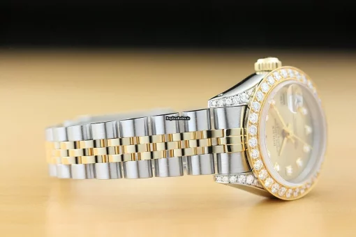Neat Fakes Rolex Lady-datejust 69173 Caliber 2135 Automatic Movement 26mm Steel Case Womens Watch - Image 7