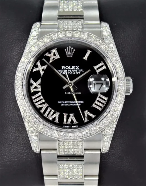 Special Fakes Rolex Datejust 116200 Automatic Movement 36mm Steel Case Watch - Image 2
