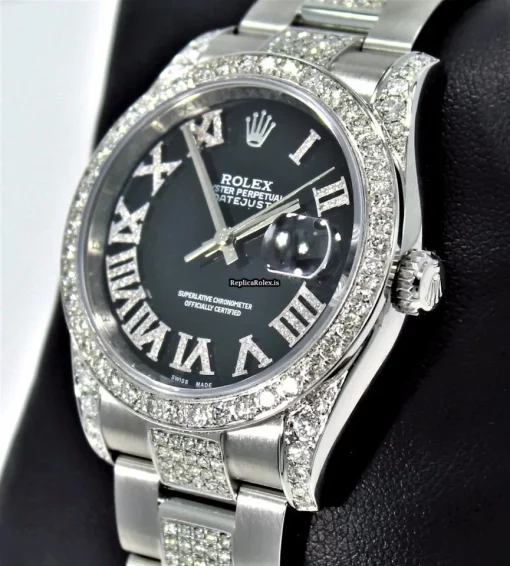 Special Fakes Rolex Datejust 116200 Automatic Movement 36mm Steel Case Watch - Image 3