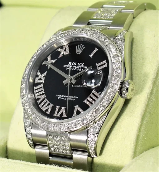 Special Fakes Rolex Datejust 116200 Automatic Movement 36mm Steel Case Watch - Image 4