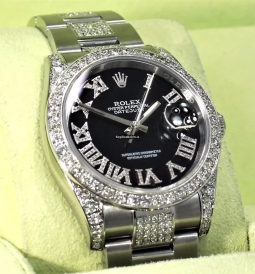 Special Fakes Rolex Datejust 116200 Automatic Movement 36mm Steel Case Watch - Image 5