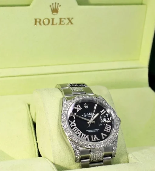 Special Fakes Rolex Datejust 116200 Automatic Movement 36mm Steel Case Watch - Image 6